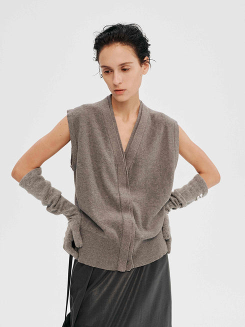 Chalktone Knit Vest